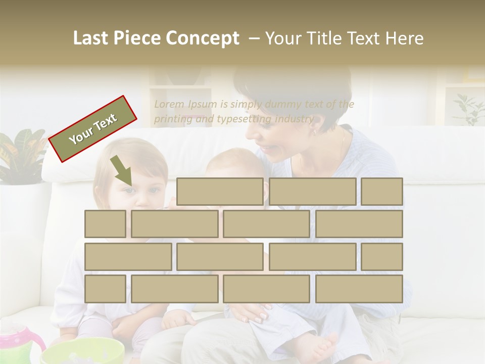 Adorable Motherhood Beauty PowerPoint Template