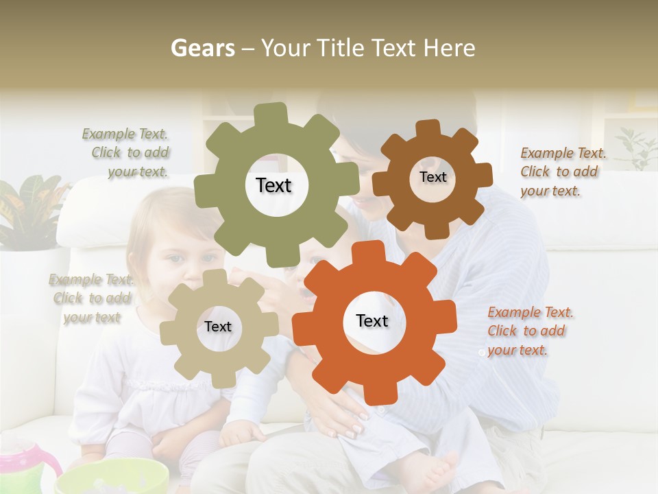 Adorable Motherhood Beauty PowerPoint Template