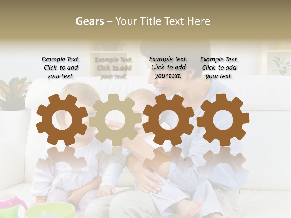 Adorable Motherhood Beauty PowerPoint Template