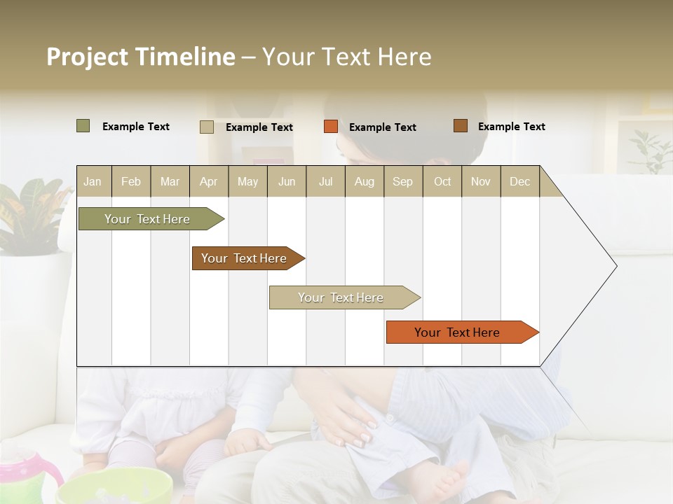 Adorable Motherhood Beauty PowerPoint Template