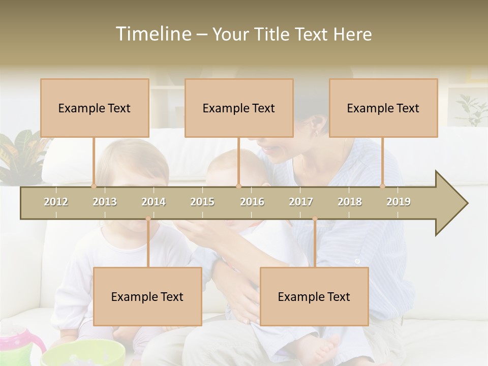 Adorable Motherhood Beauty PowerPoint Template