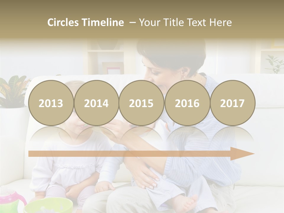 Adorable Motherhood Beauty PowerPoint Template