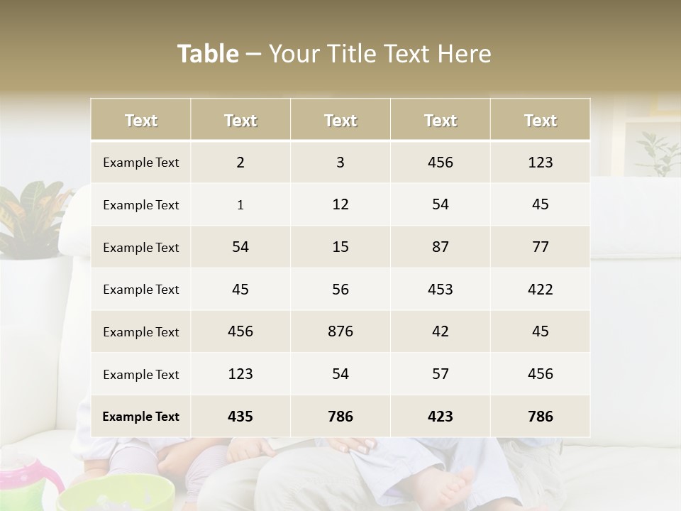 Adorable Motherhood Beauty PowerPoint Template