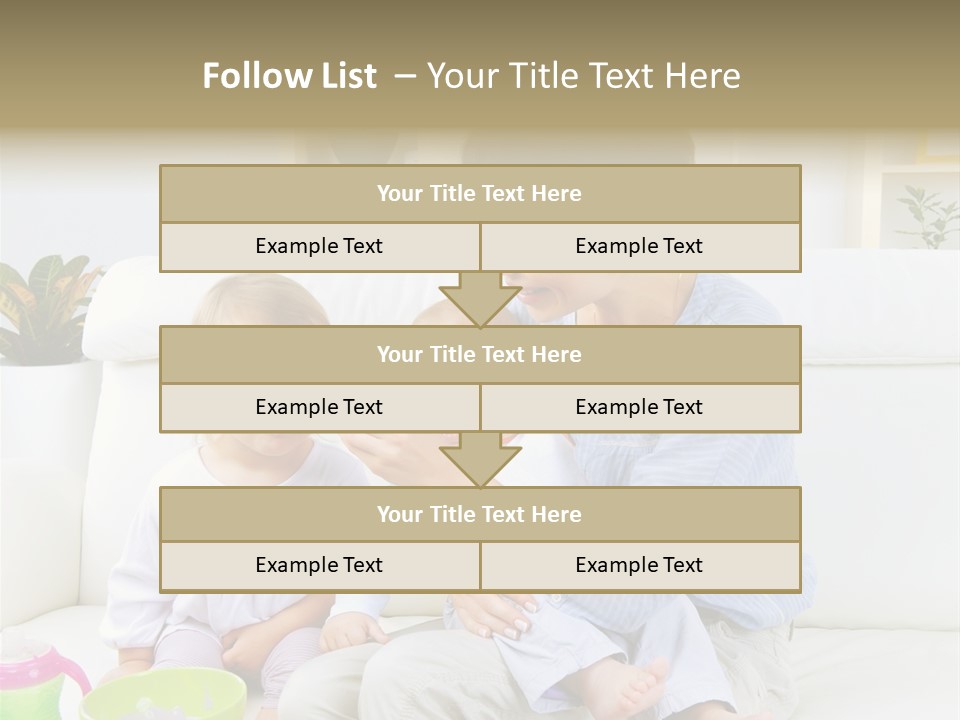 Adorable Motherhood Beauty PowerPoint Template