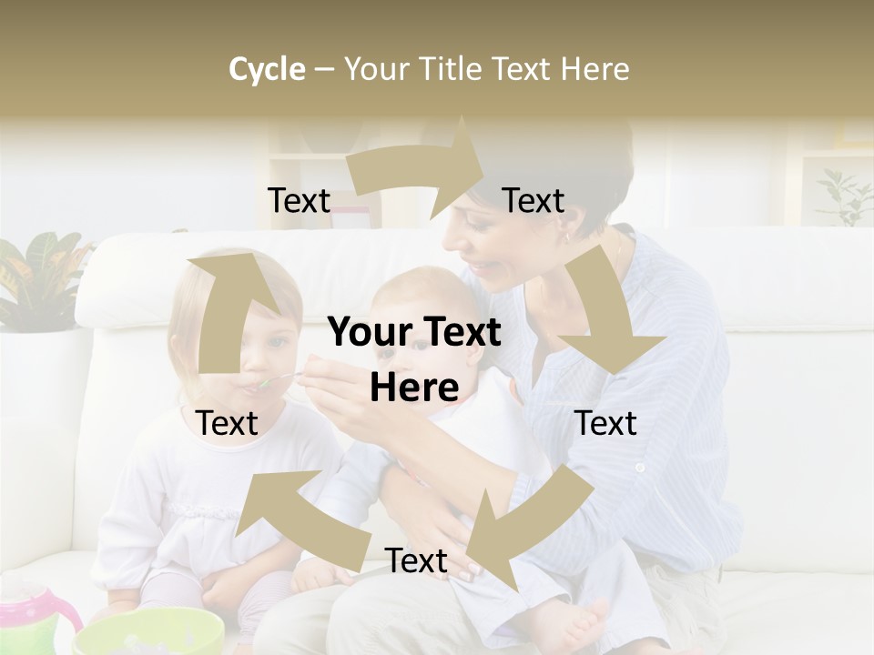 Adorable Motherhood Beauty PowerPoint Template