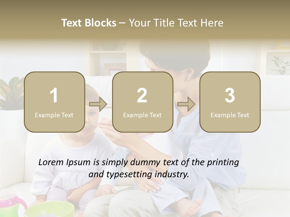 Adorable Motherhood Beauty PowerPoint Template