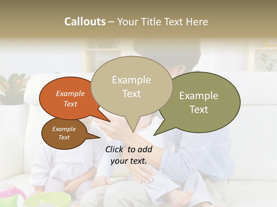 Adorable Motherhood Beauty PowerPoint Template