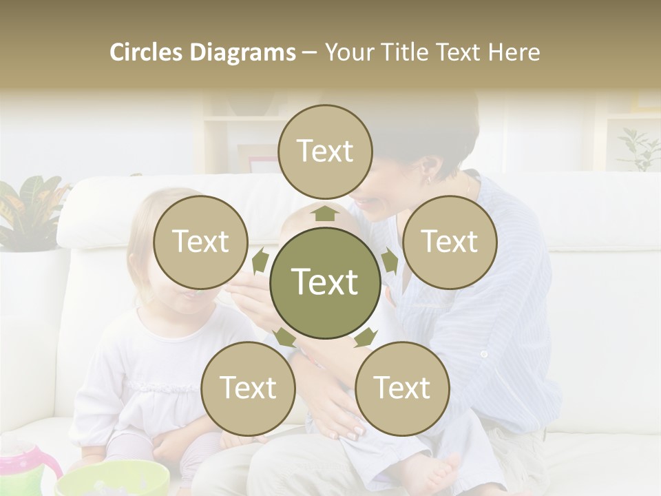 Adorable Motherhood Beauty PowerPoint Template