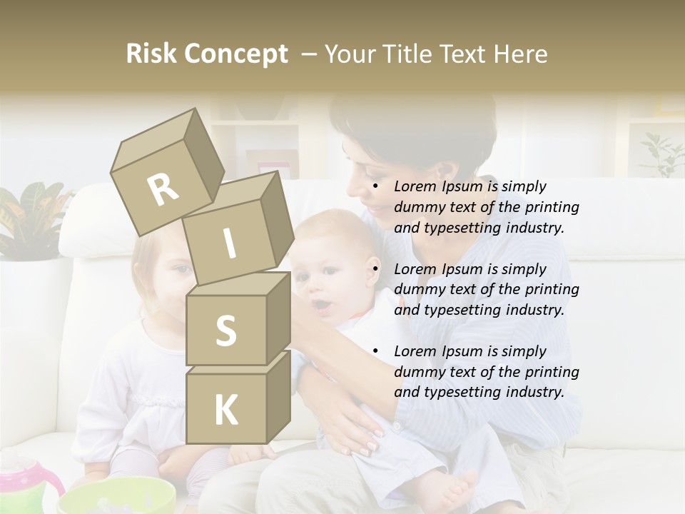 Adorable Motherhood Beauty PowerPoint Template