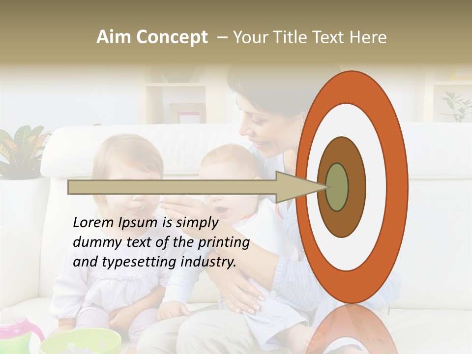 Adorable Motherhood Beauty PowerPoint Template