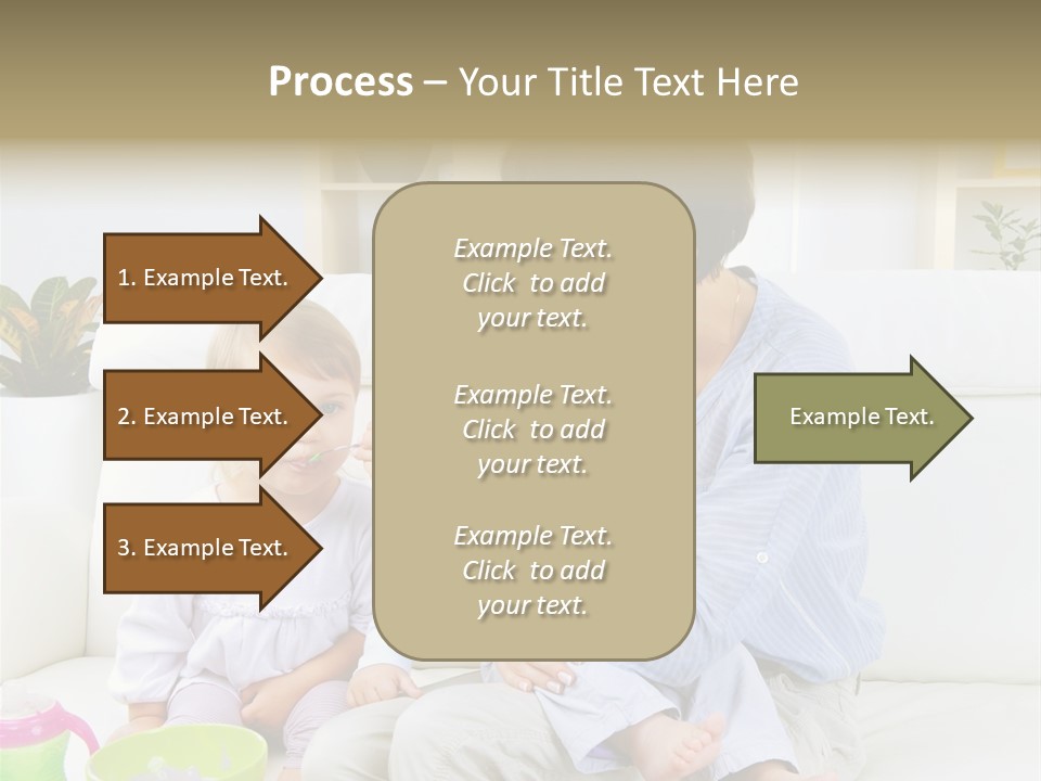 Adorable Motherhood Beauty PowerPoint Template