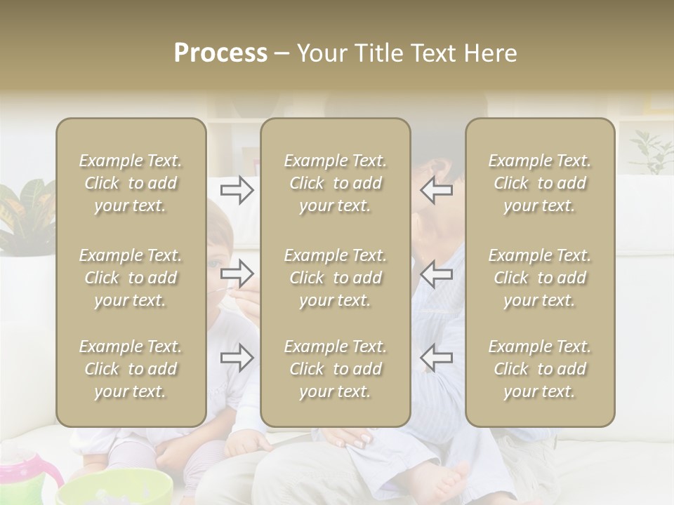 Adorable Motherhood Beauty PowerPoint Template