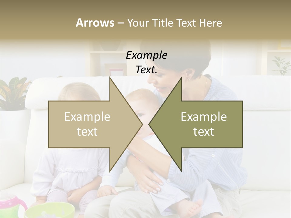 Adorable Motherhood Beauty PowerPoint Template