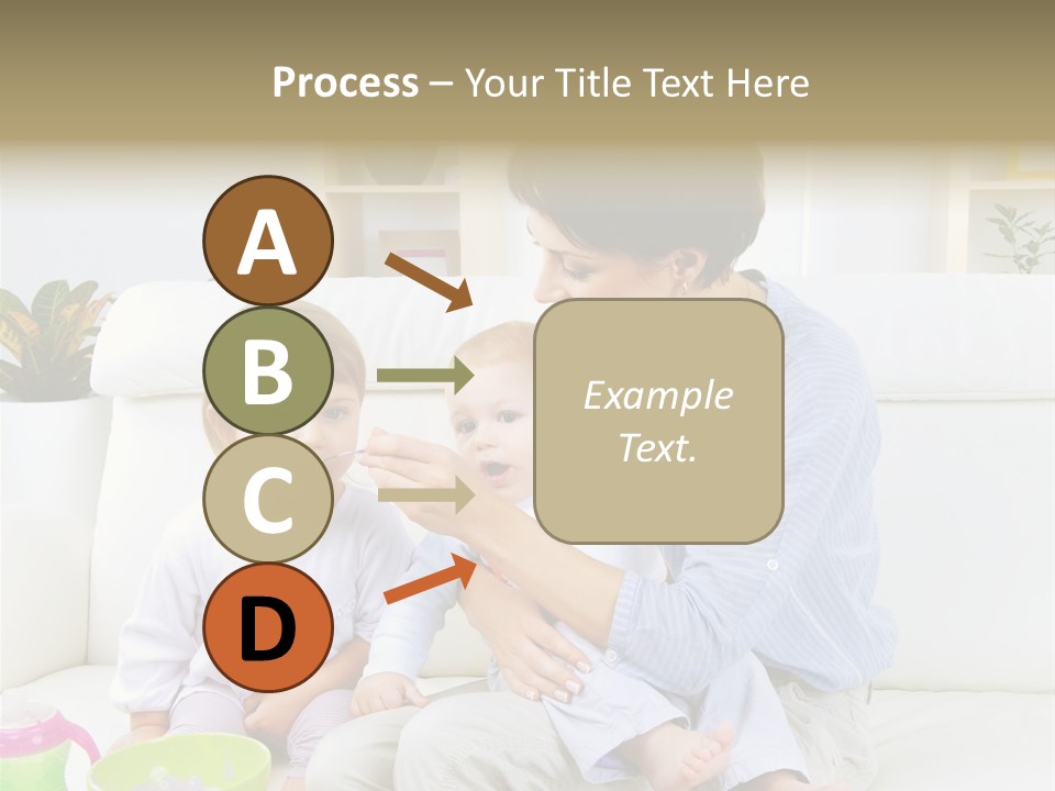 Adorable Motherhood Beauty PowerPoint Template
