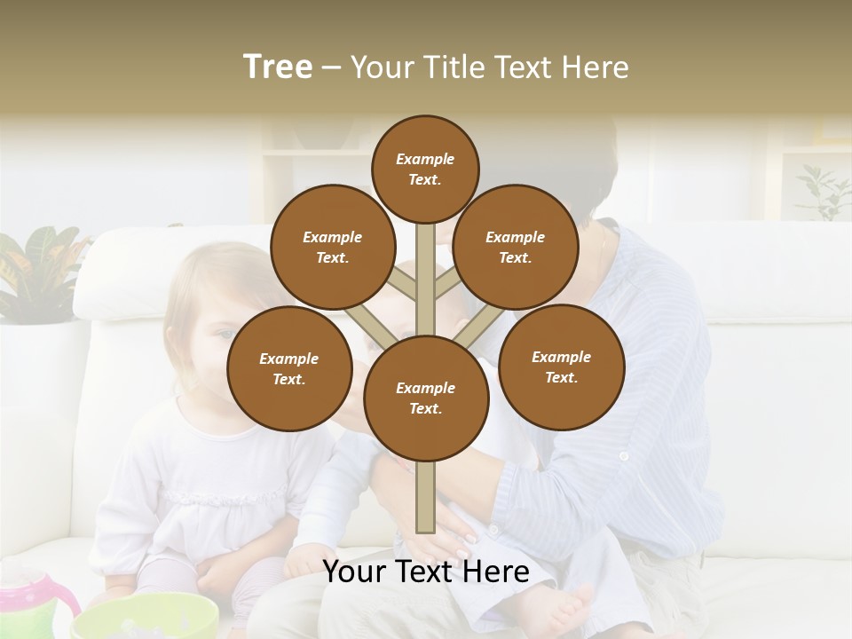 Adorable Motherhood Beauty PowerPoint Template