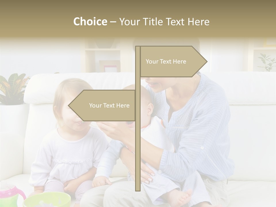 Adorable Motherhood Beauty PowerPoint Template