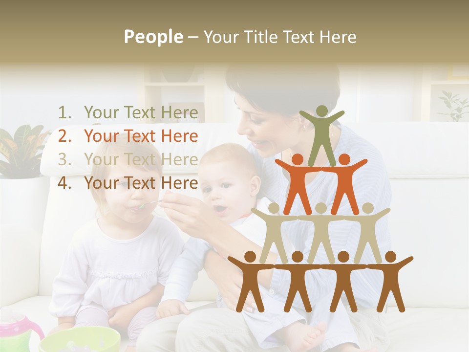 Adorable Motherhood Beauty PowerPoint Template