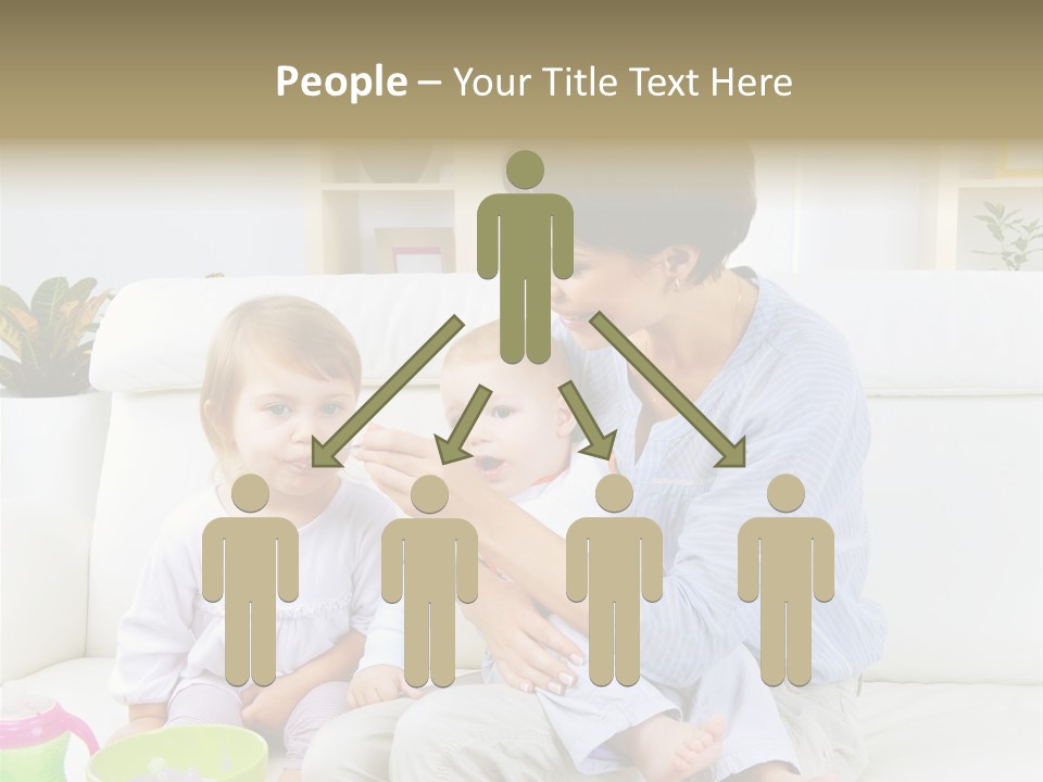 Adorable Motherhood Beauty PowerPoint Template