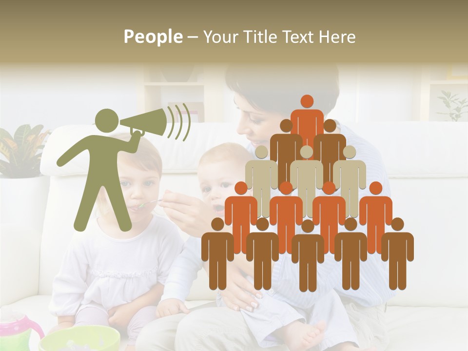 Adorable Motherhood Beauty PowerPoint Template