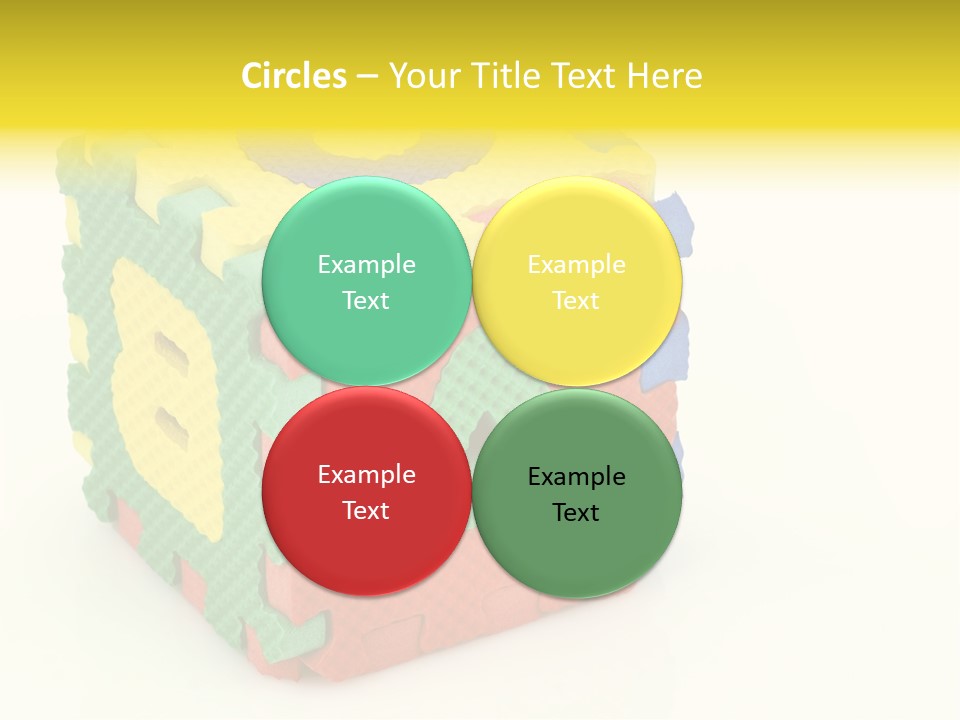 Educate Yellow Child PowerPoint Template