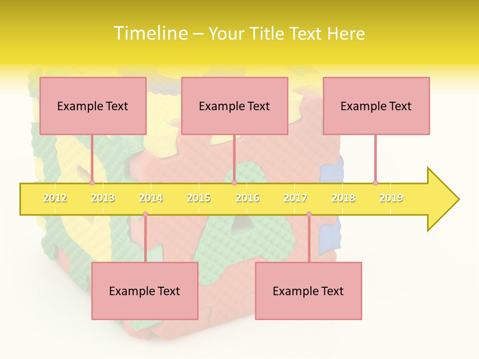 Educate Yellow Child PowerPoint Template