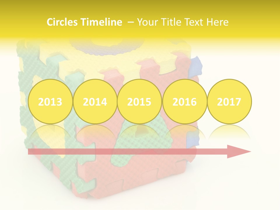 Educate Yellow Child PowerPoint Template