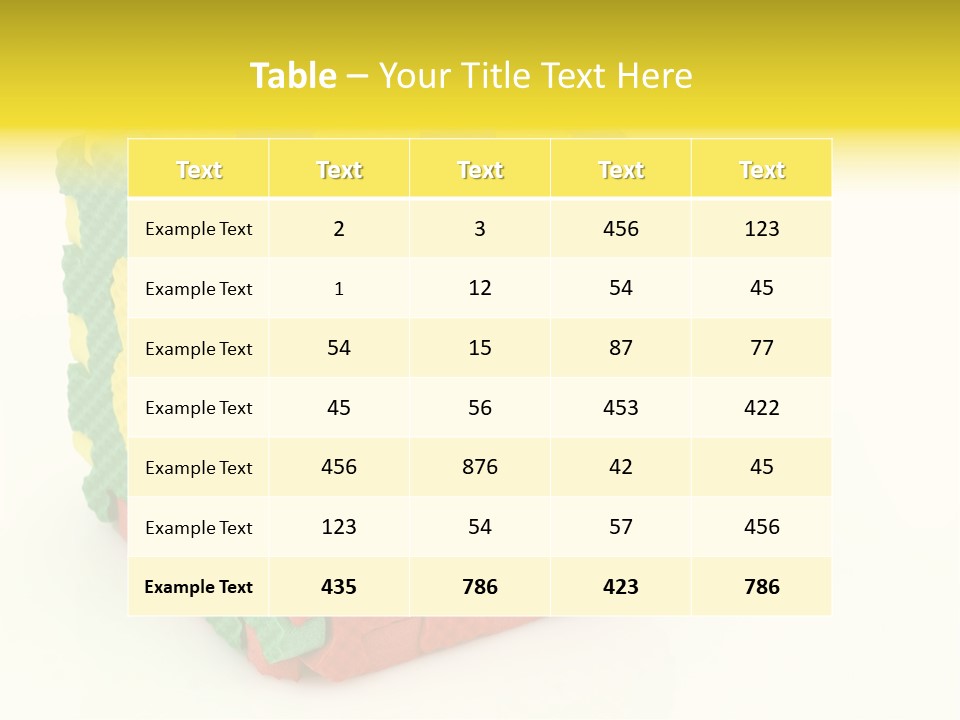 Educate Yellow Child PowerPoint Template