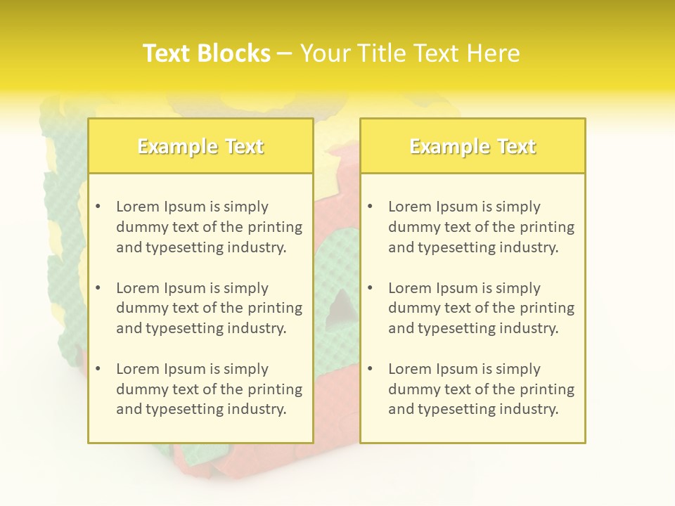 Educate Yellow Child PowerPoint Template