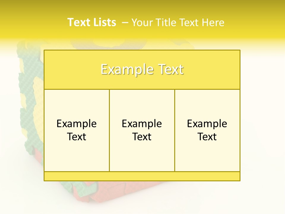 Educate Yellow Child PowerPoint Template