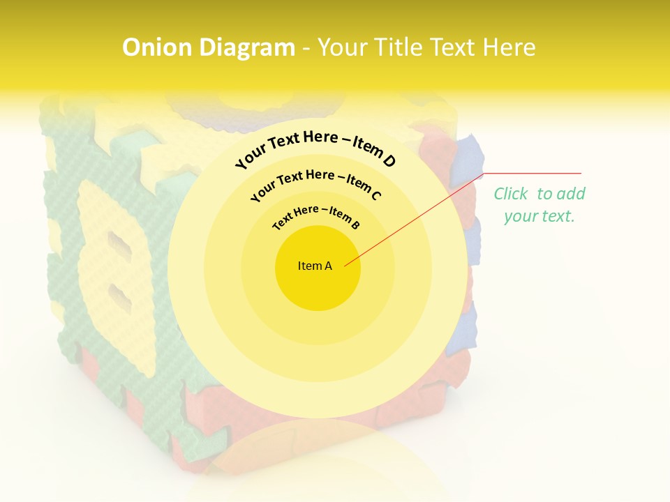 Educate Yellow Child PowerPoint Template
