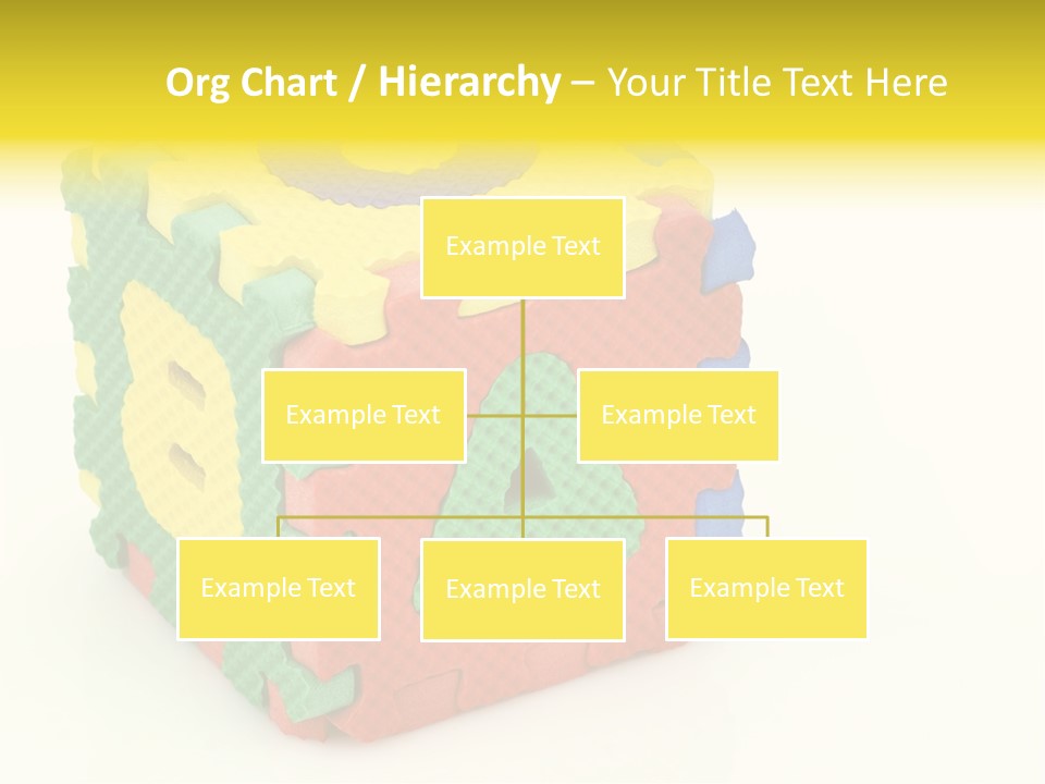 Educate Yellow Child PowerPoint Template