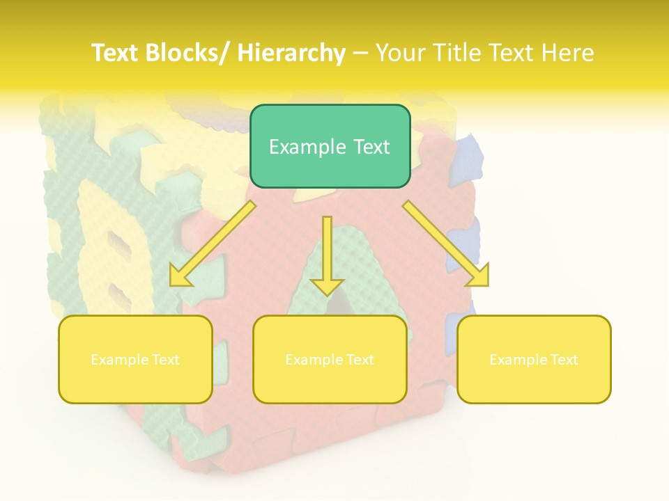 Educate Yellow Child PowerPoint Template
