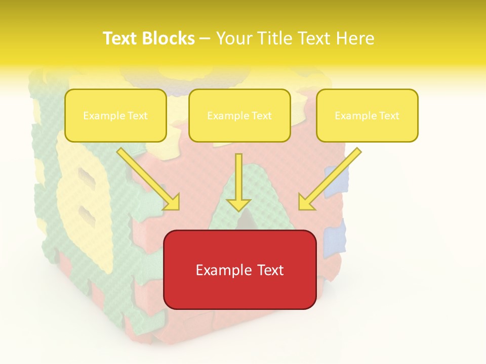 Educate Yellow Child PowerPoint Template