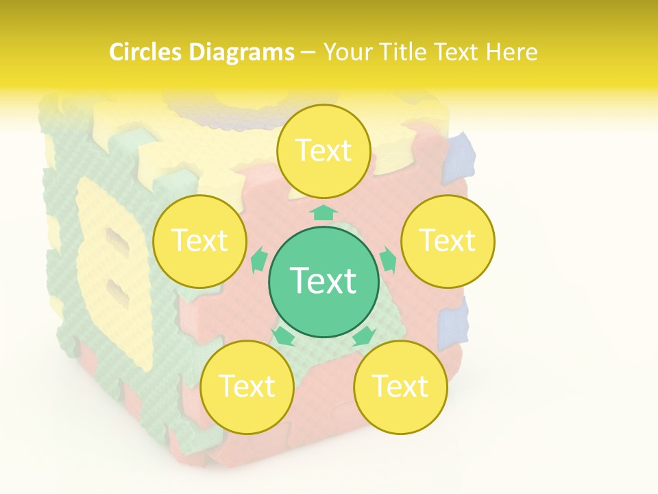 Educate Yellow Child PowerPoint Template