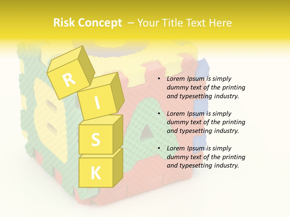 Educate Yellow Child PowerPoint Template