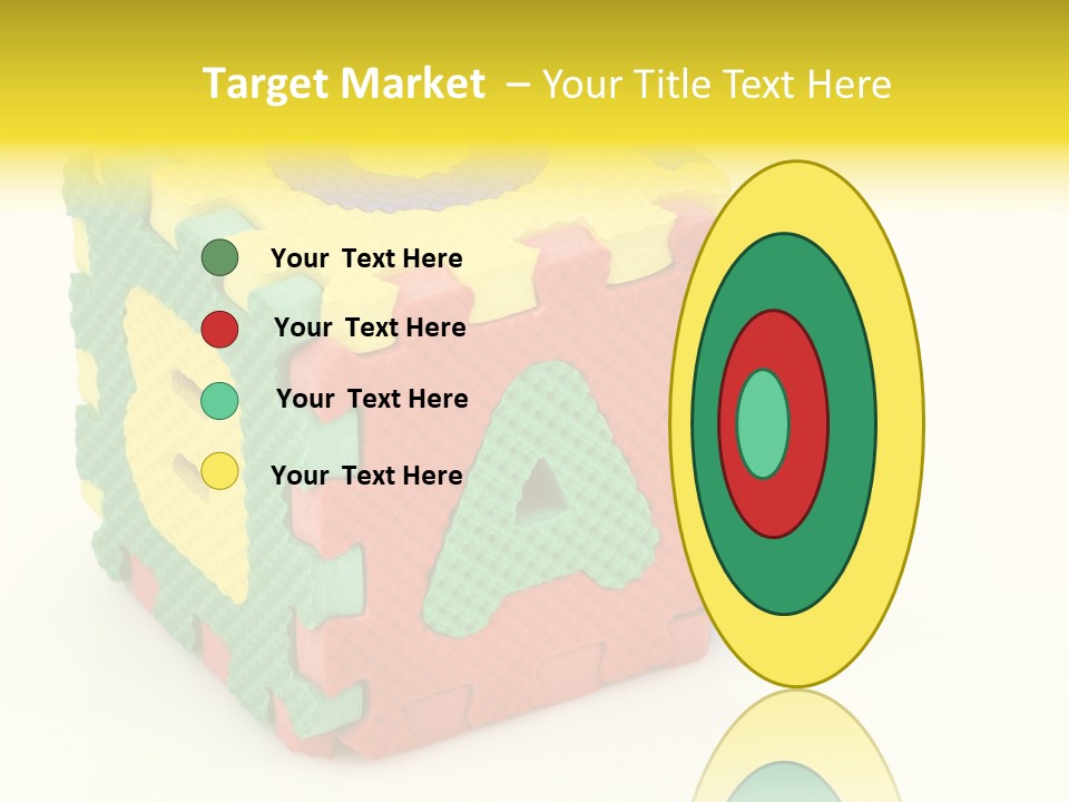 Educate Yellow Child PowerPoint Template