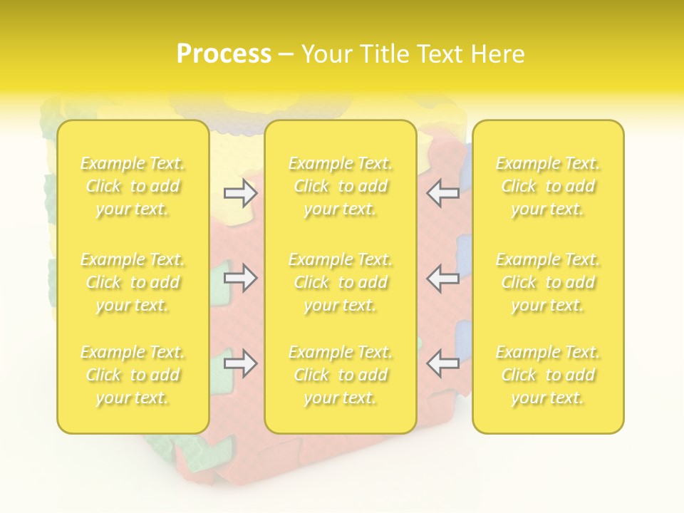 Educate Yellow Child PowerPoint Template
