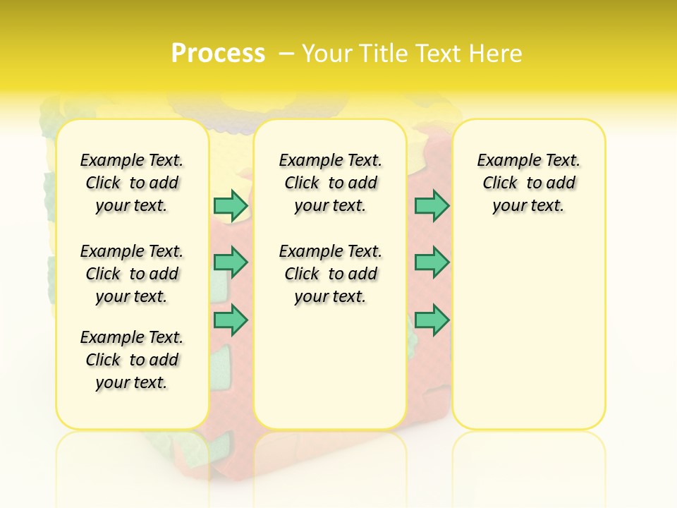 Educate Yellow Child PowerPoint Template