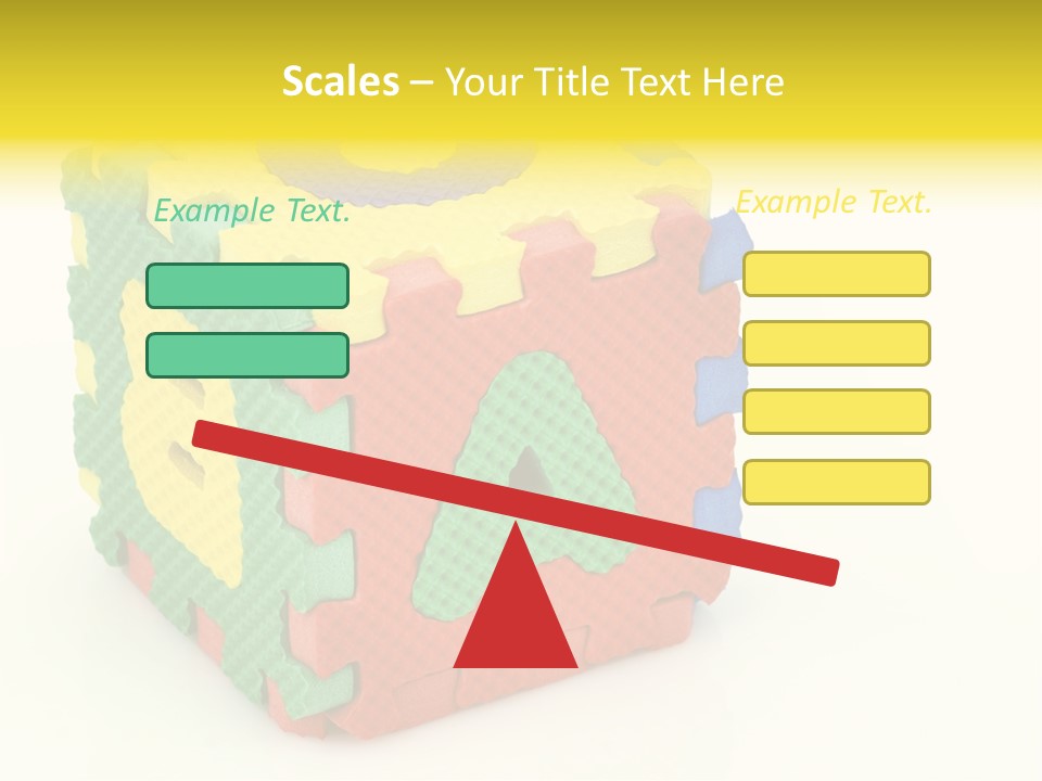 Educate Yellow Child PowerPoint Template