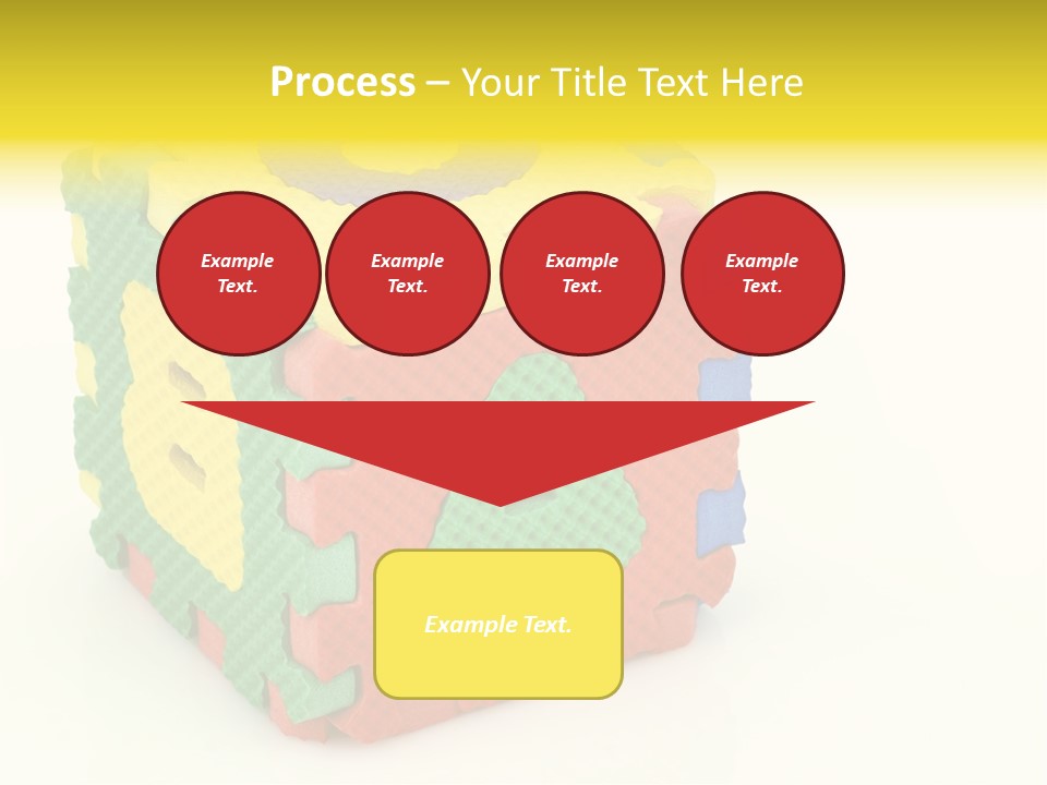 Educate Yellow Child PowerPoint Template