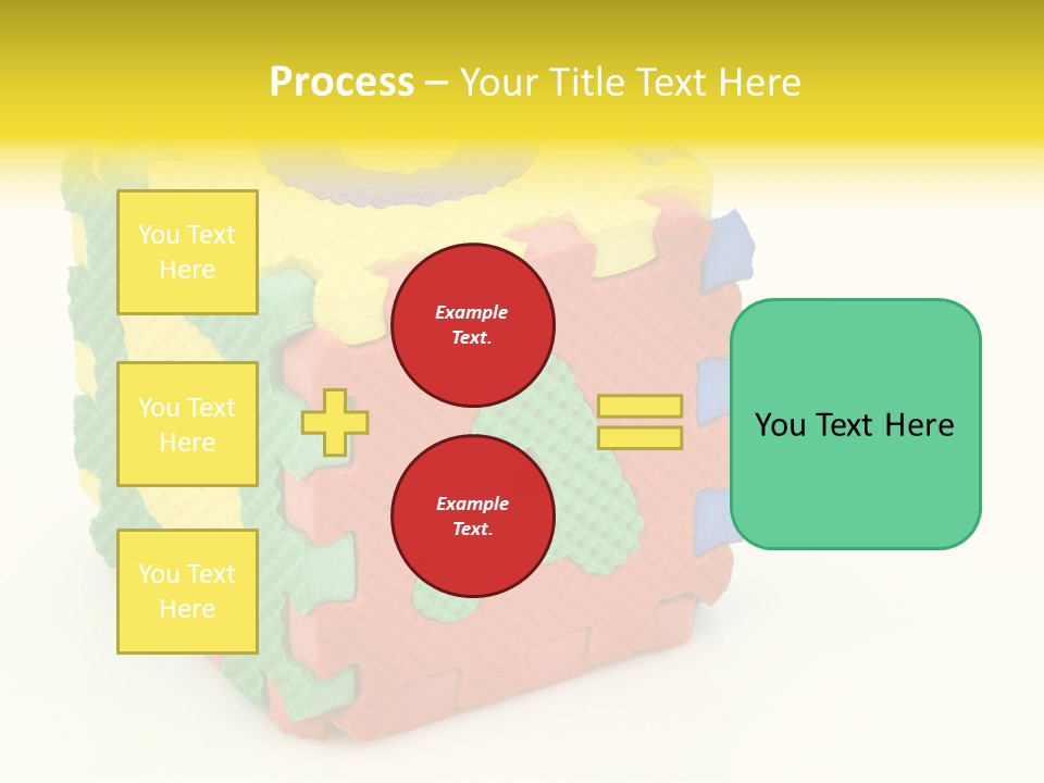 Educate Yellow Child PowerPoint Template