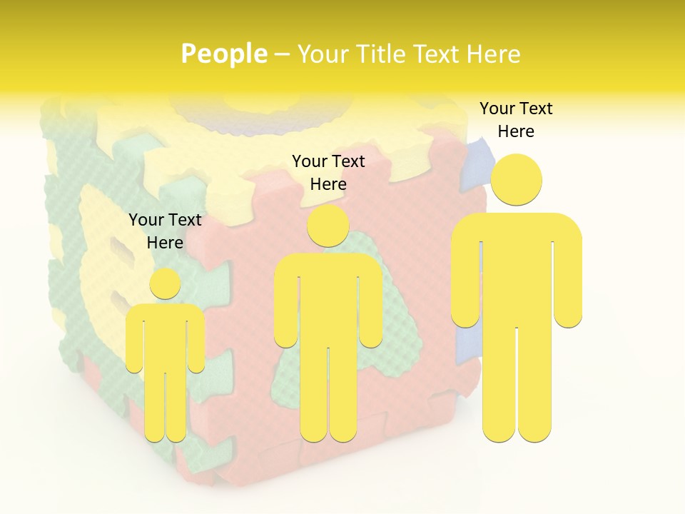 Educate Yellow Child PowerPoint Template