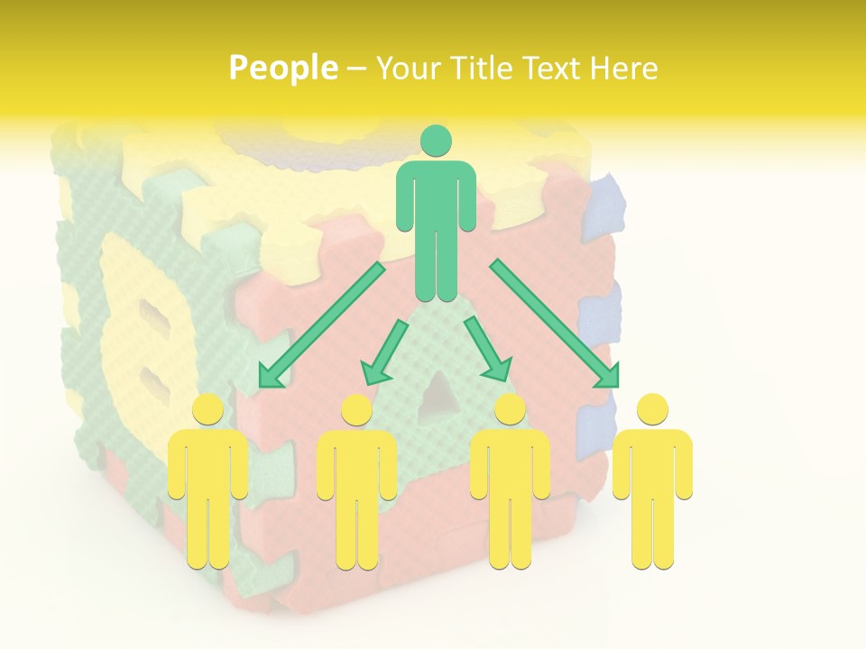 Educate Yellow Child PowerPoint Template