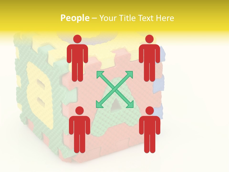 Educate Yellow Child PowerPoint Template