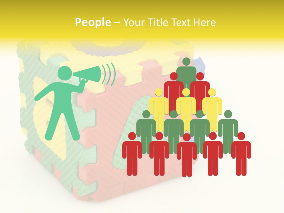 Educate Yellow Child PowerPoint Template