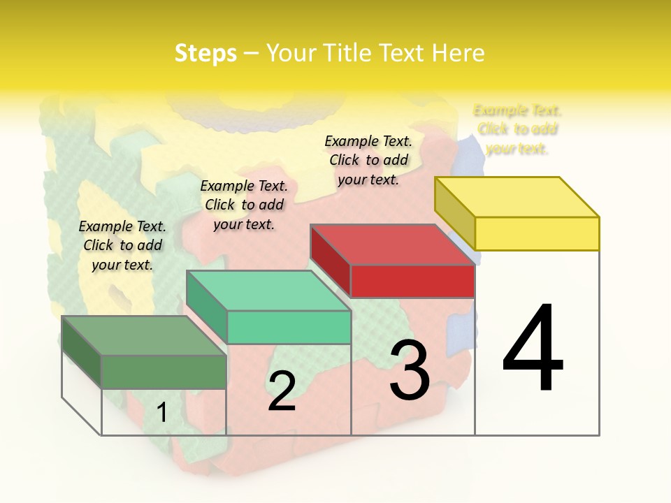 Educate Yellow Child PowerPoint Template