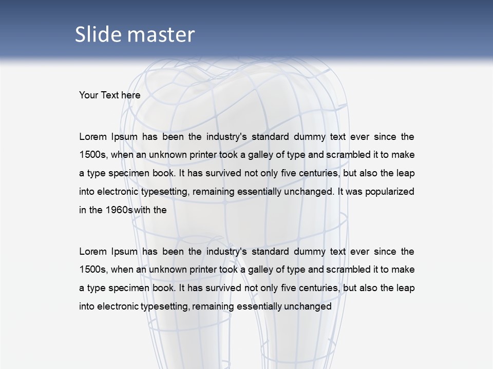 Healthy Anatomy Dental PowerPoint Template