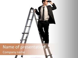 Search See Work PowerPoint Template