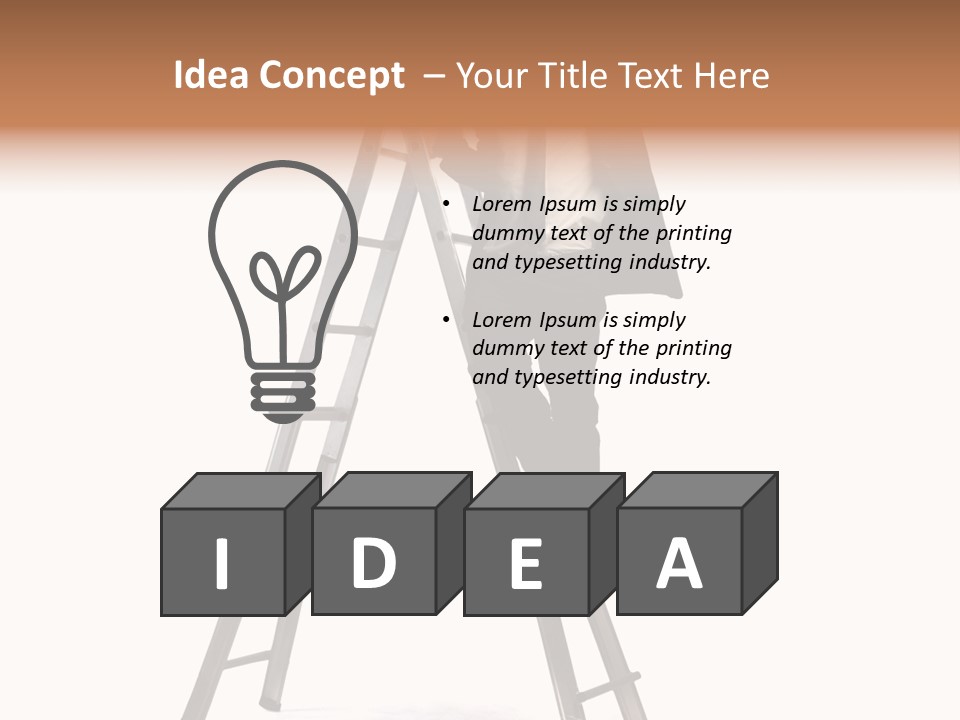 Search See Work PowerPoint Template