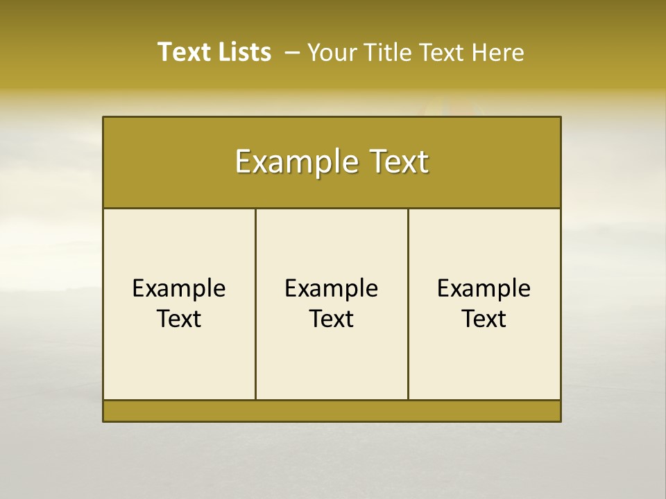 Success Stairs Altitude PowerPoint Template